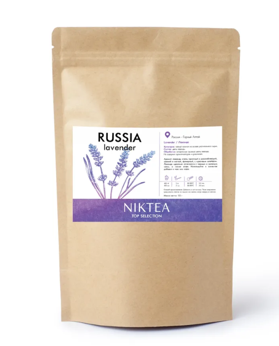 Чай Niktea травяной Lavander Лаванда, 100 г