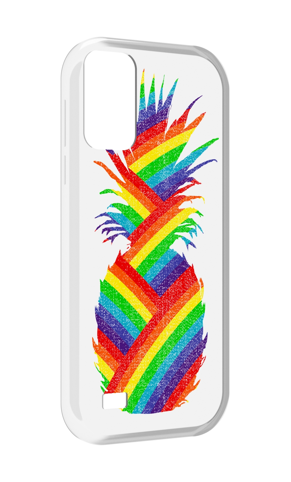 

Чехол MyPads радужный ананас для Oukitel C31, Прозрачный, Tocco