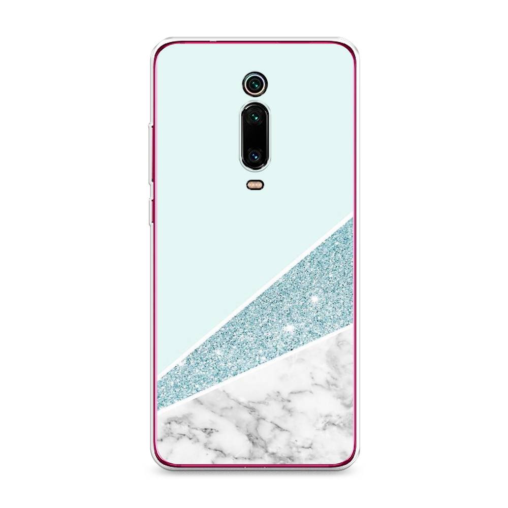 

Чехол Awog на Xiaomi Redmi K20/K20 Pro/Mi 9T/9T Pro "Мрамор с голубыми блестками", Разноцветный, 35650-3