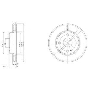 

Диск Тормозной Передний Mazda 323 (Bg, Ba), Demio (Dw) (235Мм) Bg2629