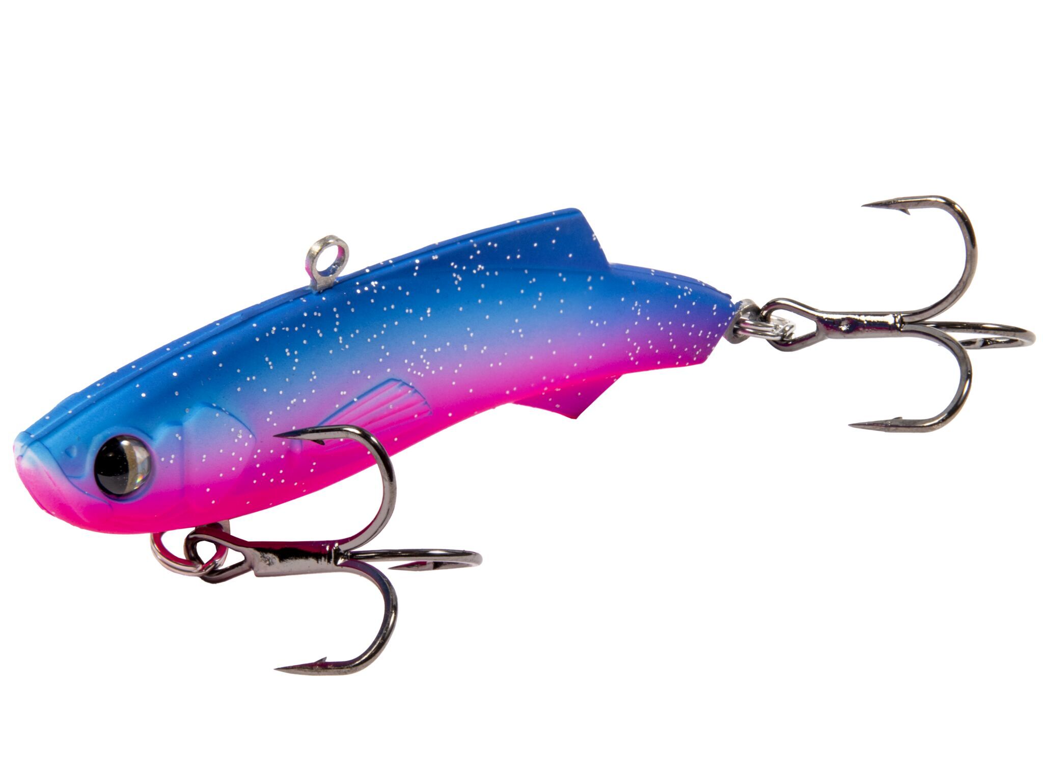 

Воблер вертикальный Lucky John Soft VIB 78, цвет 005, Синий;розовый, Soft Vib