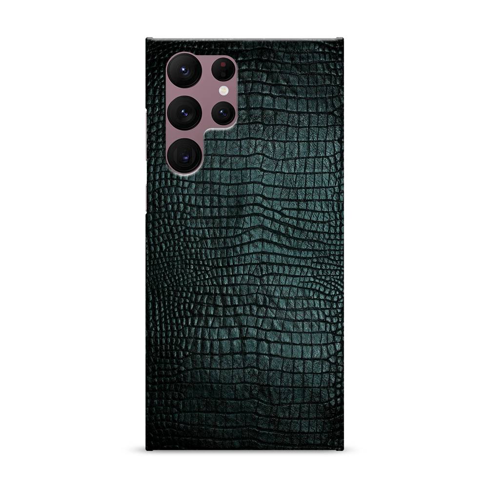 

Пластиковый чехол "Черная змея" на Samsung Galaxy S22 Ultra, 2104020-2