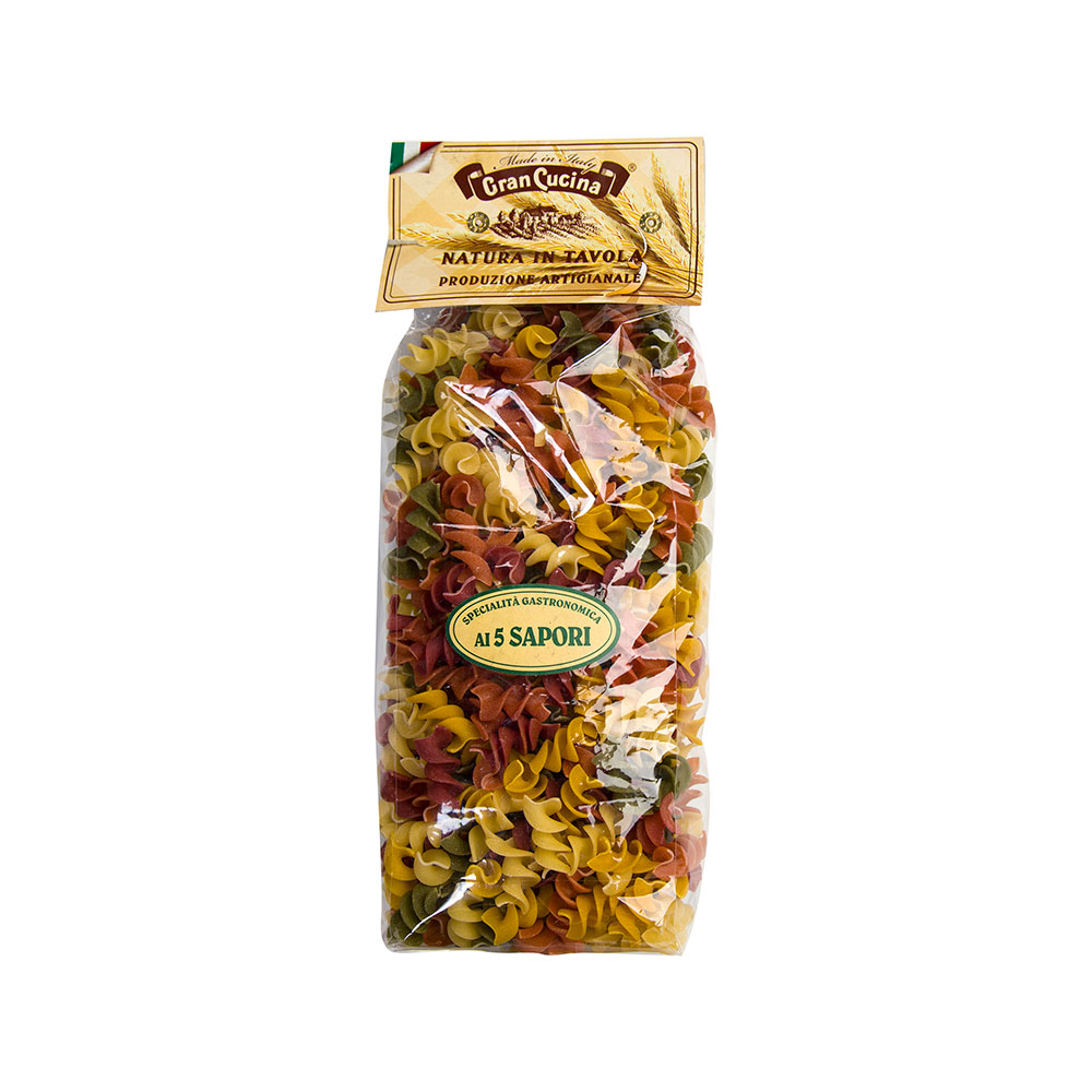 

Макаронные изделия Gran Cucina Эличе 5 вкусов 500 г