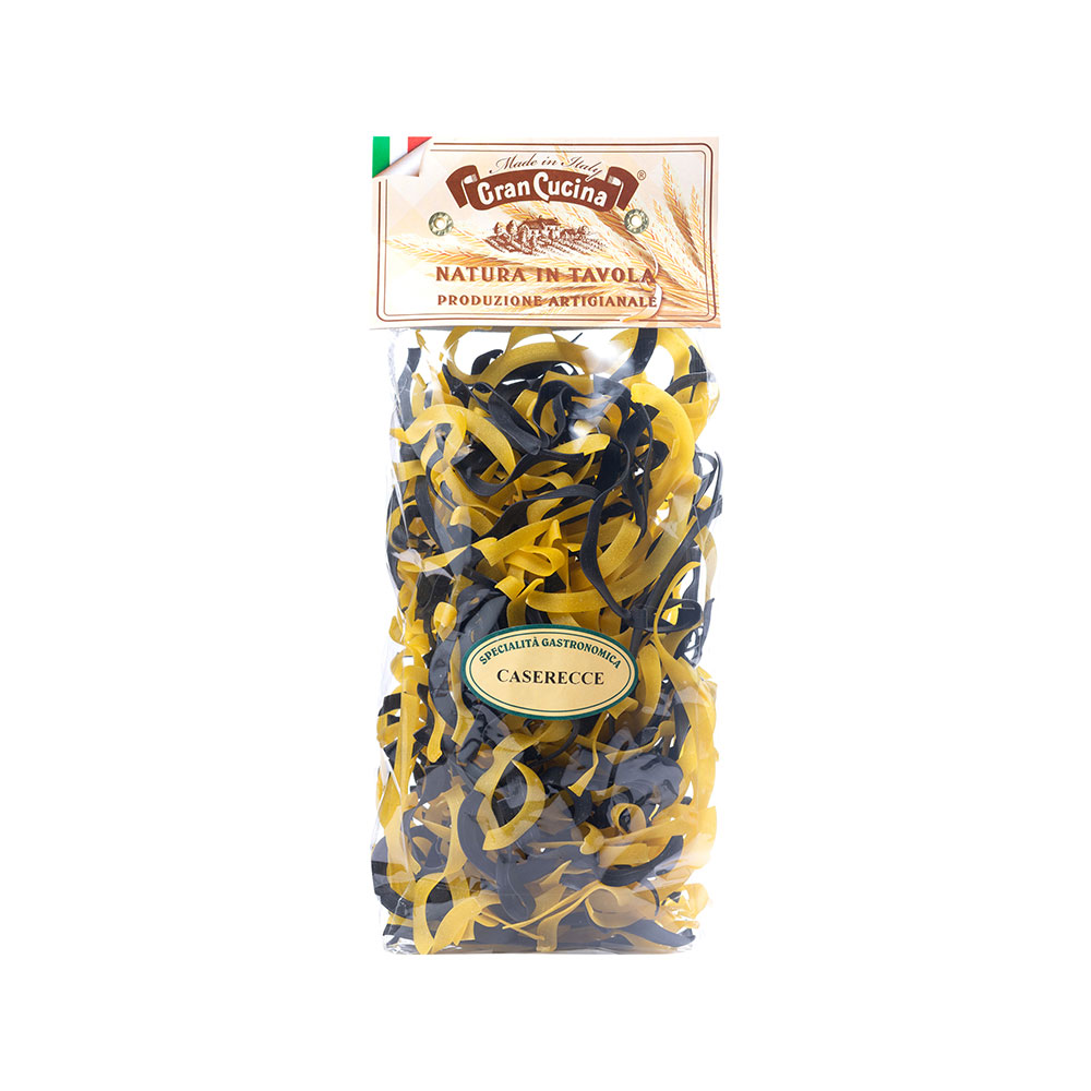 

Макаронные изделия Gran Cucina Касеречче с шафраном и каракатицей 250 г