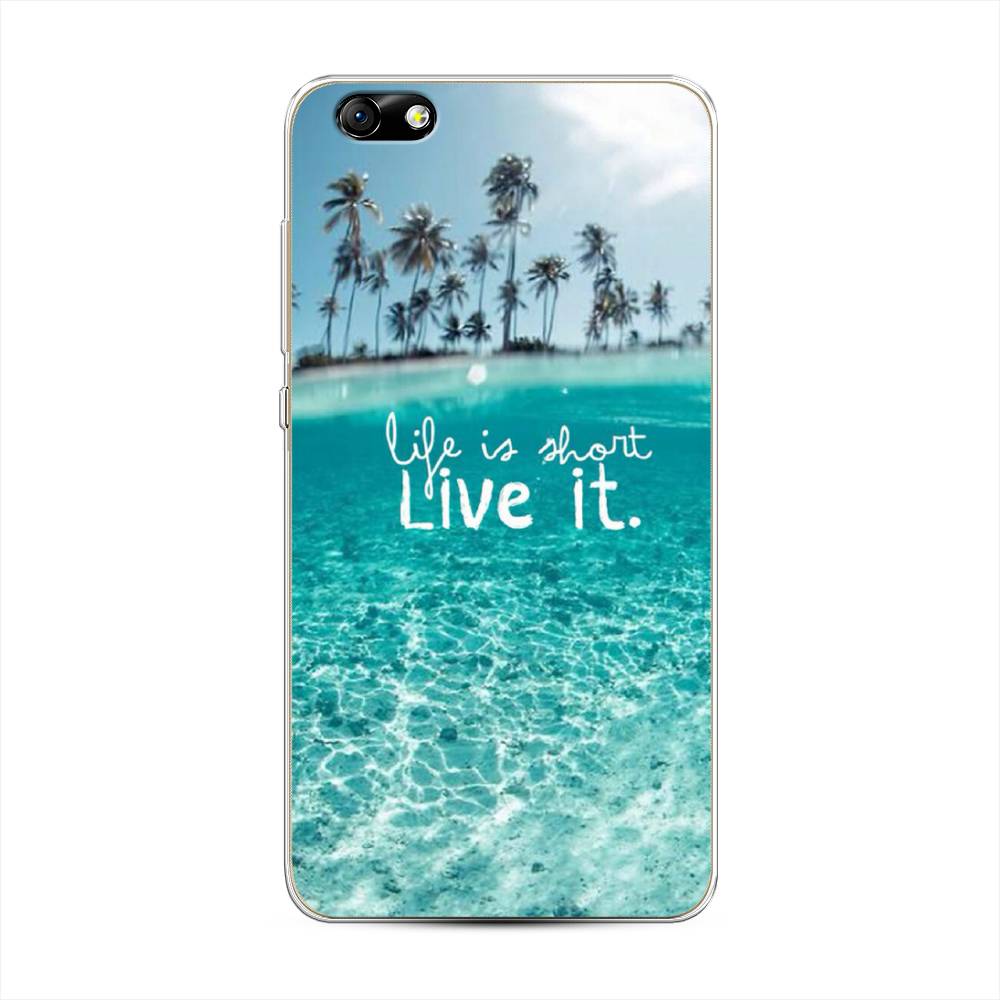 

Чехол Awog на Honor 4X "Live it", Разноцветный, 63550-7