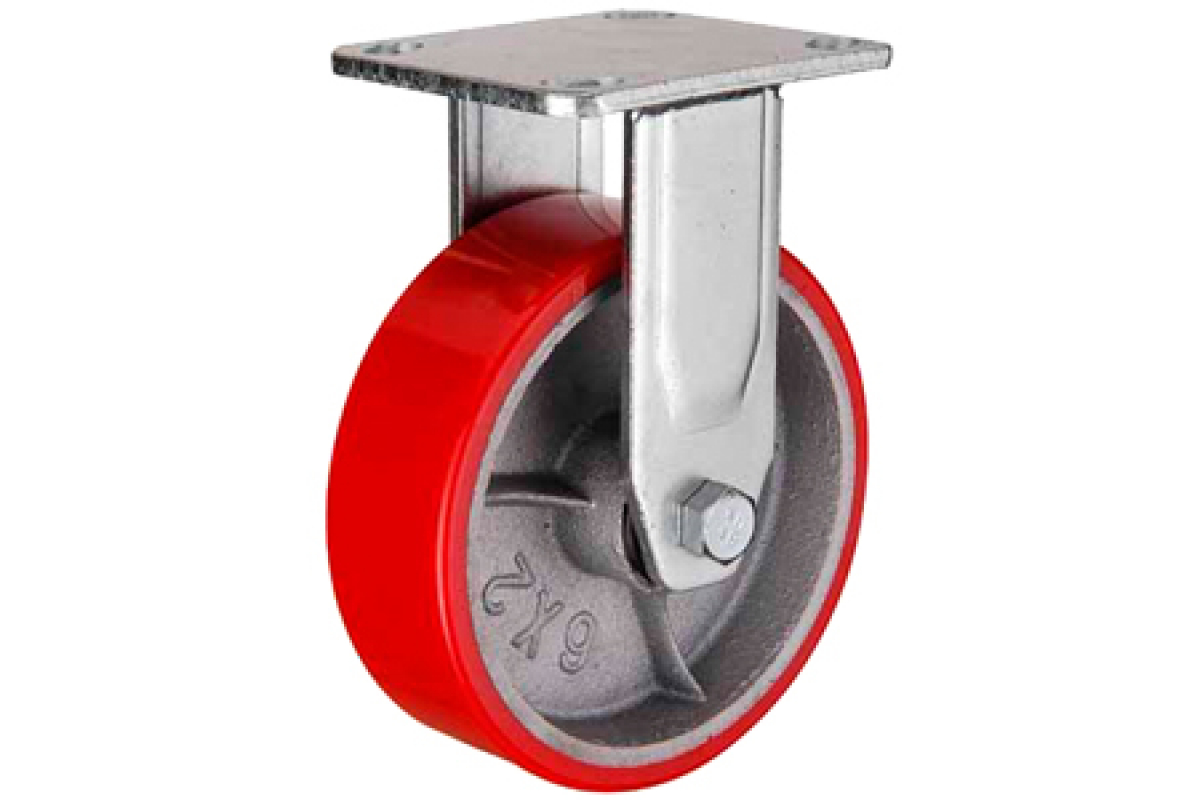 Большегрузное полиуретановое колесо неповоротное FCP 63 (150 мм; 360 кг) А5 1000107