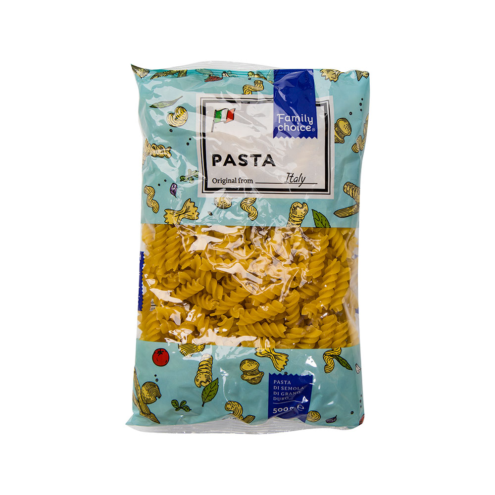 

Макаронные изделия Family Choice Fusilli Спираль 500 г