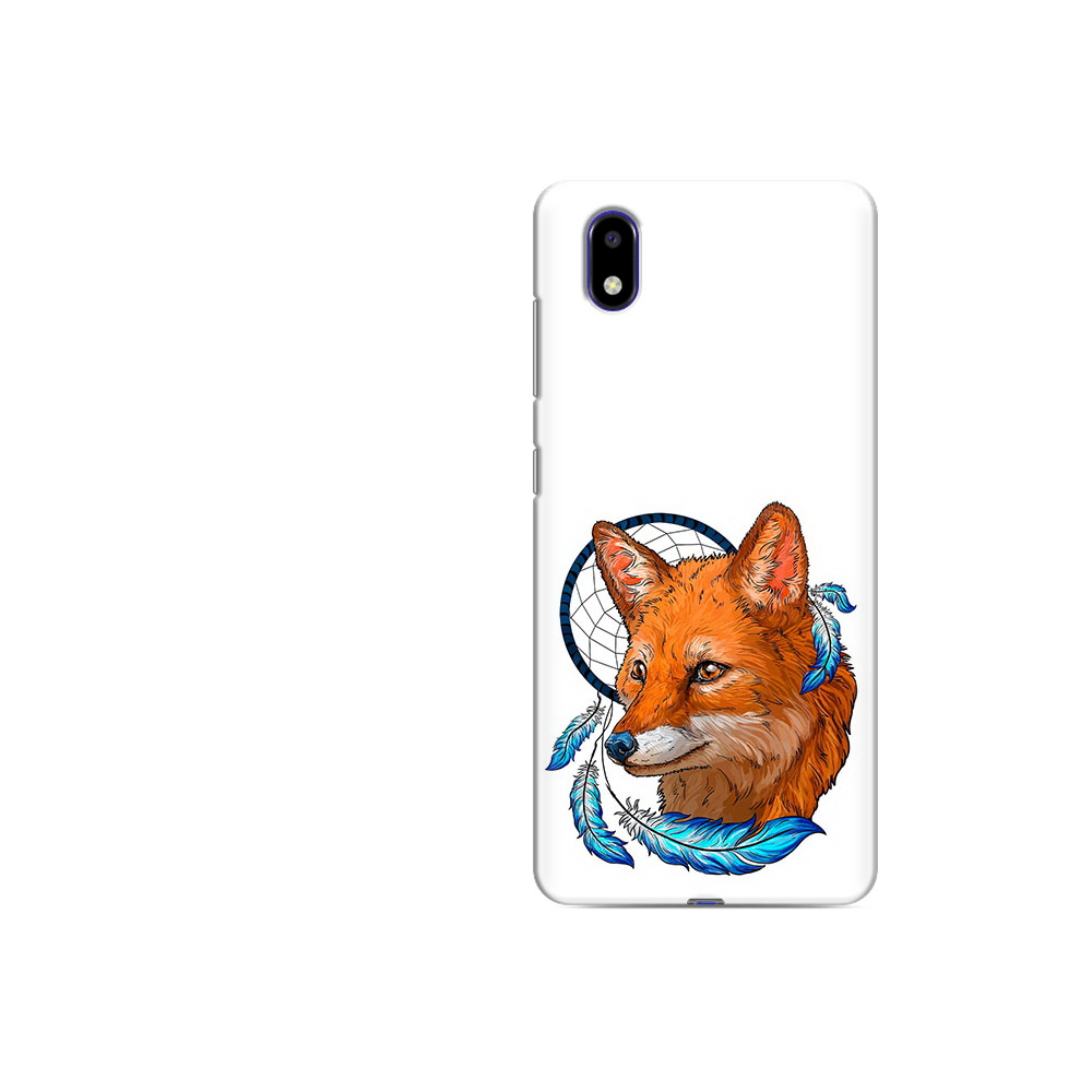 

Чехол MyPads Tocco для ZTE Blade A31 Lite лиса и ловец снов (PT162823.461.438), Прозрачный, Tocco