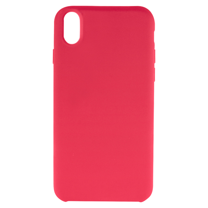 Чехол накладка Original Design BaseMarket для Apple iPhone Xs (гранатовый)