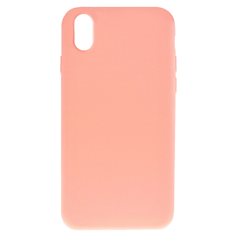 Чехол накладка Original Design BaseMarket для Apple iPhone X (персиковый)
