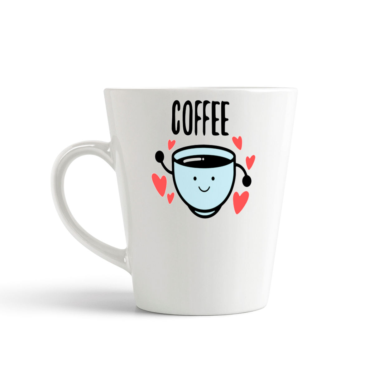 фото Конусная кружка coolpodarok кружечка coffee