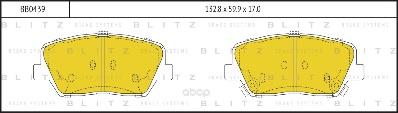 

Колодки Дисковые П. Нуundаi Еlаntrа Аll 11> BLITZ bb0439 Вв0439