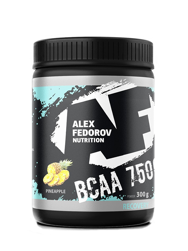 Alex Fedorov Nutrition Strenght Endurance Pumps 7500 BCAA 300 г, ананас