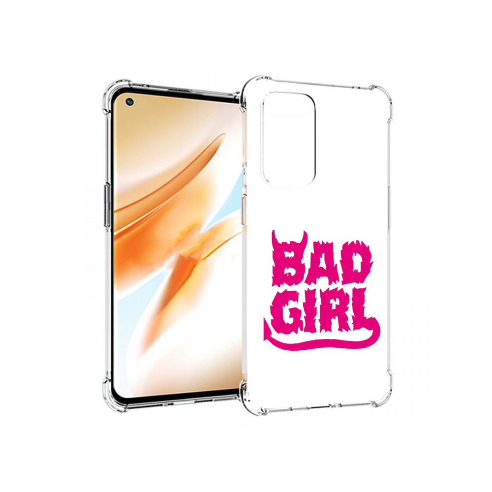 

Чехол MyPads Tocco для OnePlus 9 Pro плохая девочка (PT159597.127.545), Прозрачный, Tocco