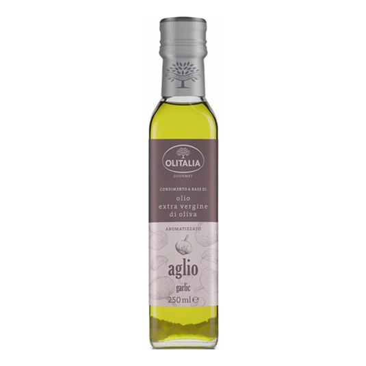 

Оливковое масло Olitalia Extra Virgin с ароматом чеснока 250 мл
