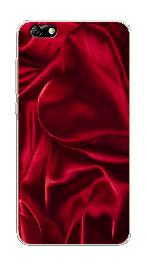 

Чехол Awog на Honor 4X "Текстура красный шелк", Разноцветный, 63550-3