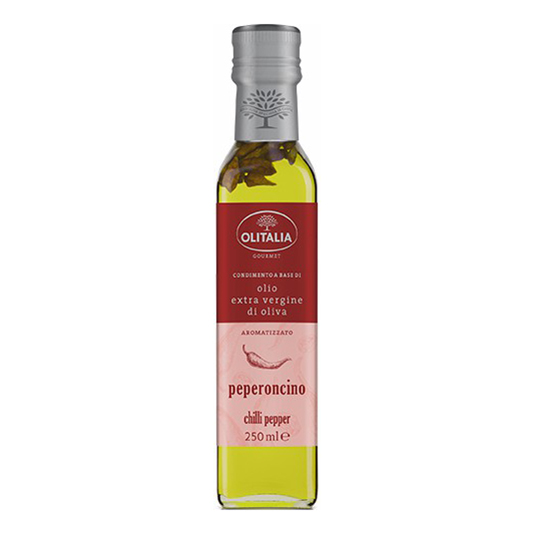 

Оливковое масло Olitalia Extra Virgin с ароматом перца чили 250 мл