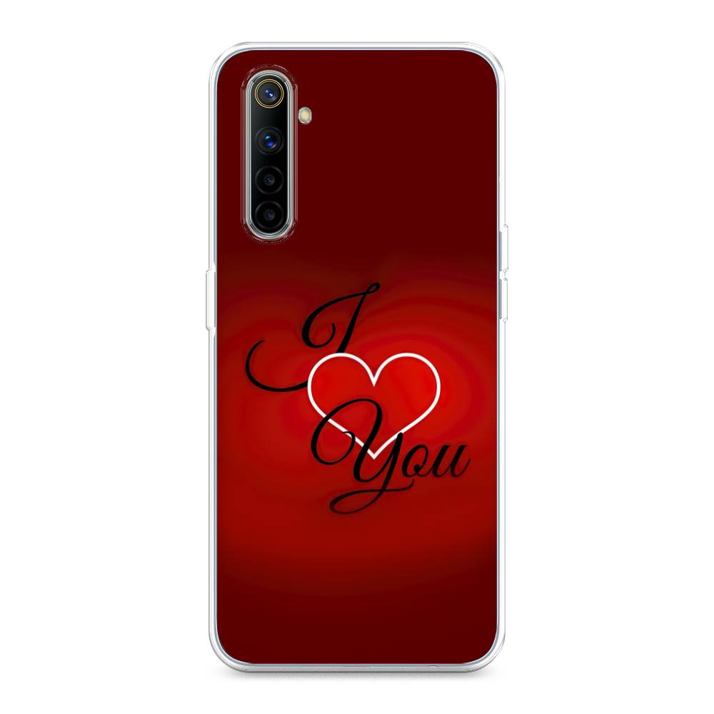 

Чехол Awog на Realme 6 "I love you 3", Разноцветный, 252750-6