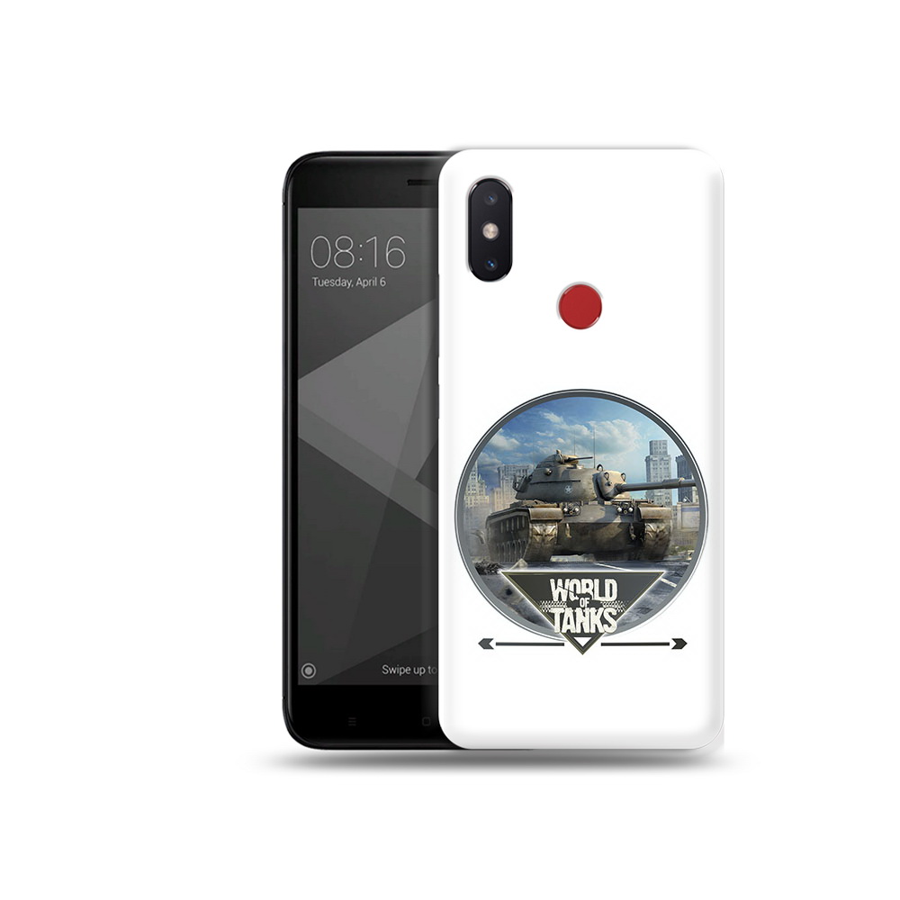 

Чехол MyPads Tocco для Xiaomi Mi 8 SE Мир танков (PT113500.331.119), Прозрачный, Tocco