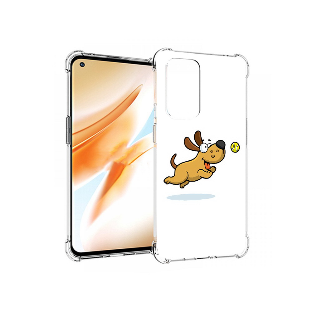 

Чехол MyPads Tocco для OnePlus 9 Pro пёсик (PT159597.127.563), Прозрачный, Tocco