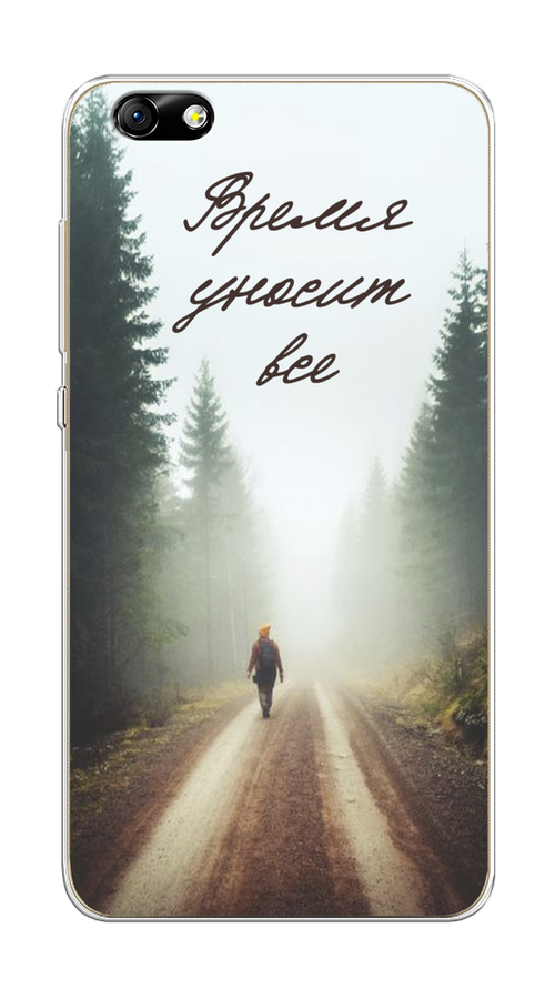 

Чехол Awog на Honor 4X "Время уносит все", Разноцветный, 63550-6