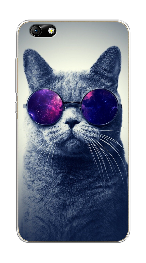 

Чехол Awog на Honor 4X "Космический кот", Разноцветный, 63550-1