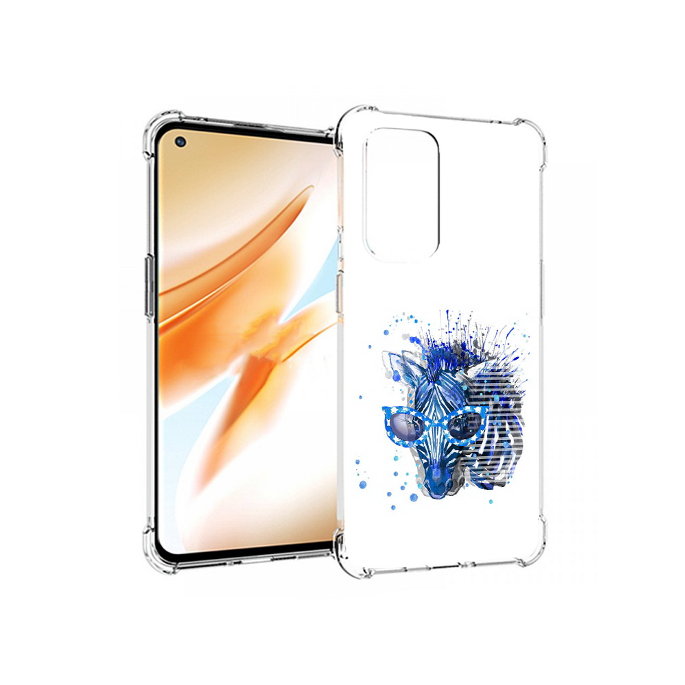 

Чехол MyPads Tocco для OnePlus 9 Pro расплывчатая зебра (PT159597.127.577), Прозрачный, Tocco