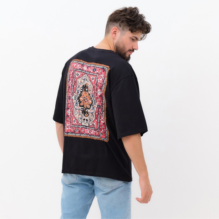 

Футболка мужская KAFTAN 9877311 черная 48 RU, Черный, 9877311