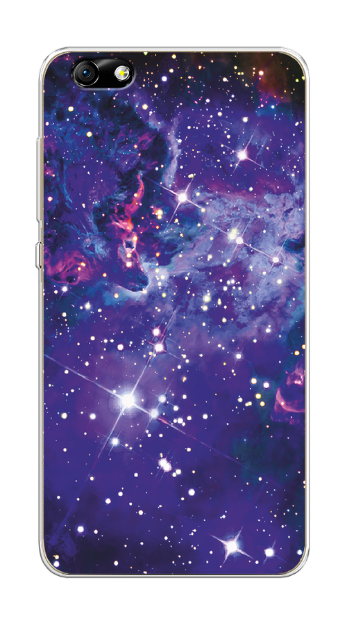 

Чехол Awog на Honor 4X "Яркая галактика", Разноцветный, 63550-4