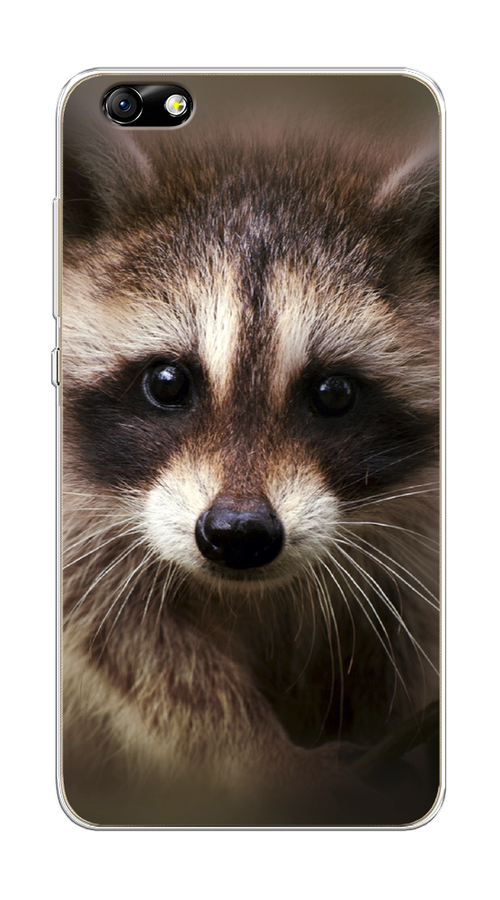 

Чехол Awog на Honor 4X "Енот", Разноцветный, 63550-1
