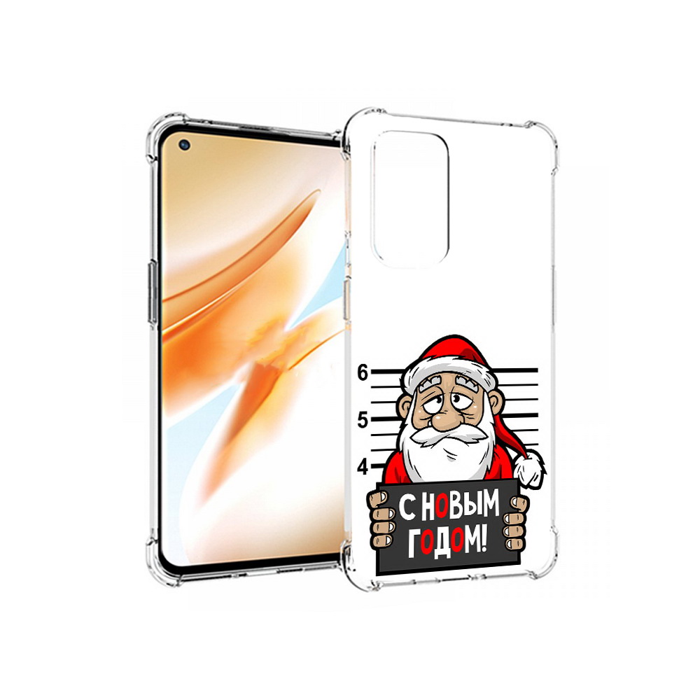 

Чехол MyPads Tocco для OnePlus 9 Pro ДМ с новым годом заключенный (PT159597.127.59), Прозрачный, Tocco