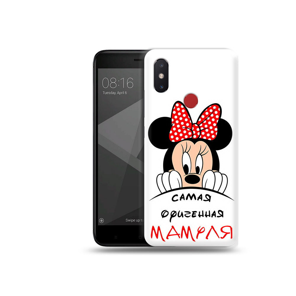 

Чехол MyPads Tocco для Xiaomi Mi 8 SE Самая лучшая мамуля Мини Маус (PT113500.331.152), Прозрачный, Tocco