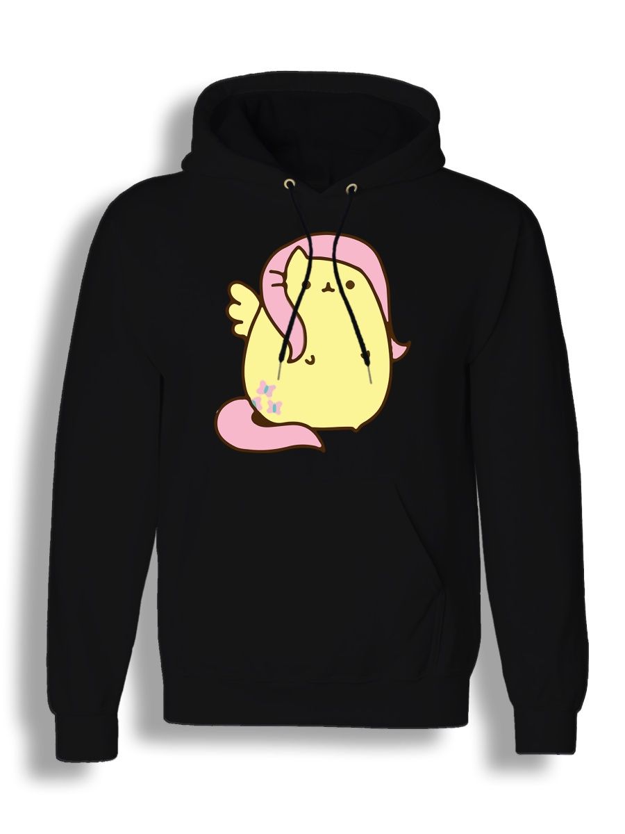 

Худи унисекс СувенирShop Кот Пушин/My Little Pony 3 черное 3XL, Черный, "Кот Пушин/My Little Pony" 3