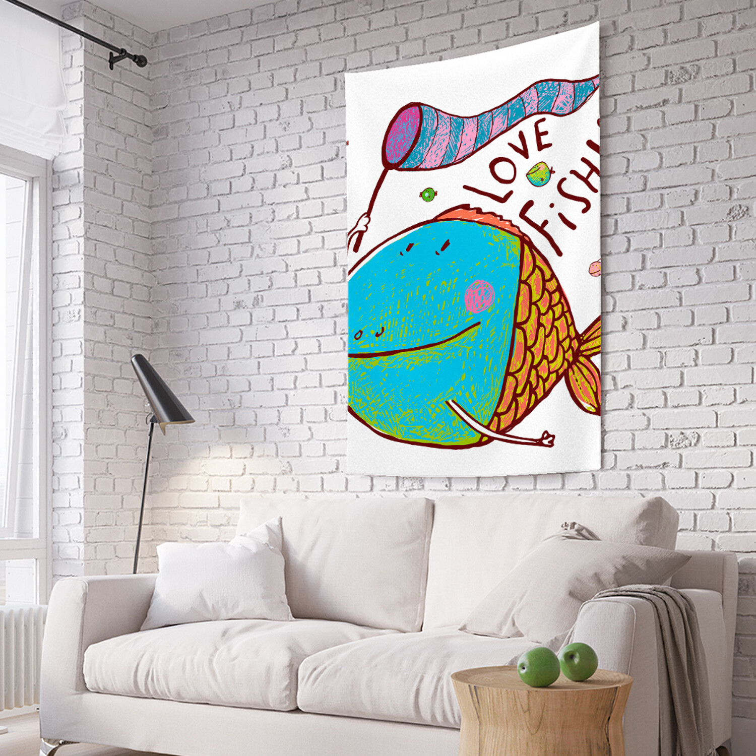 

Вертикальное фотопанно на стену JoyArty Любитель рыбалки 150x200 см, Любитель рыбалки