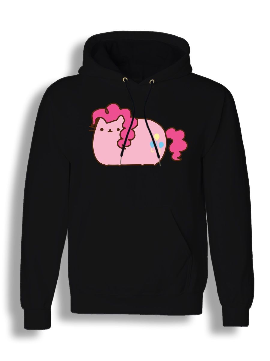 

Худи унисекс СувенирShop Кот Пушин/My Little Pony 4 черное M, Черный, "Кот Пушин/My Little Pony" 4