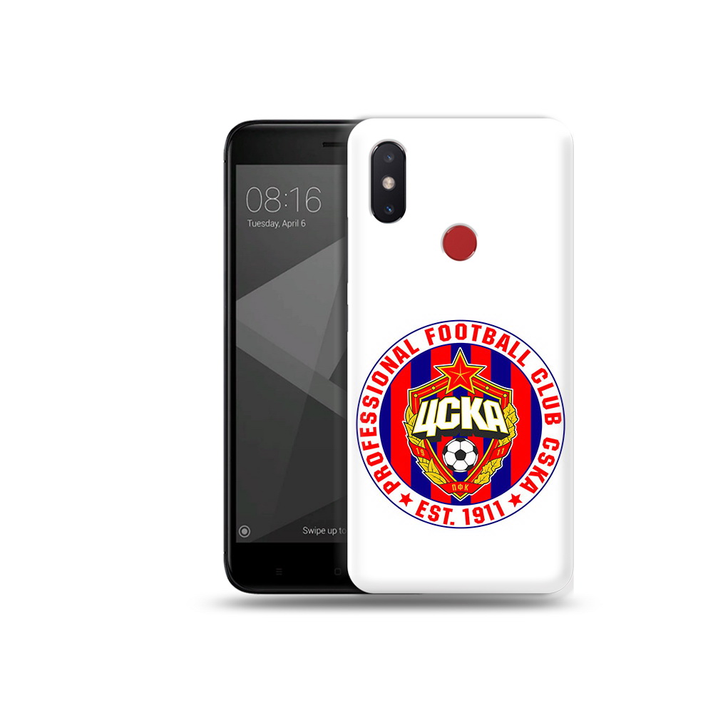 

Чехол MyPads Tocco для Xiaomi Mi 8 SE ФК ЦСК логотип (PT113500.331.178), Прозрачный, Tocco