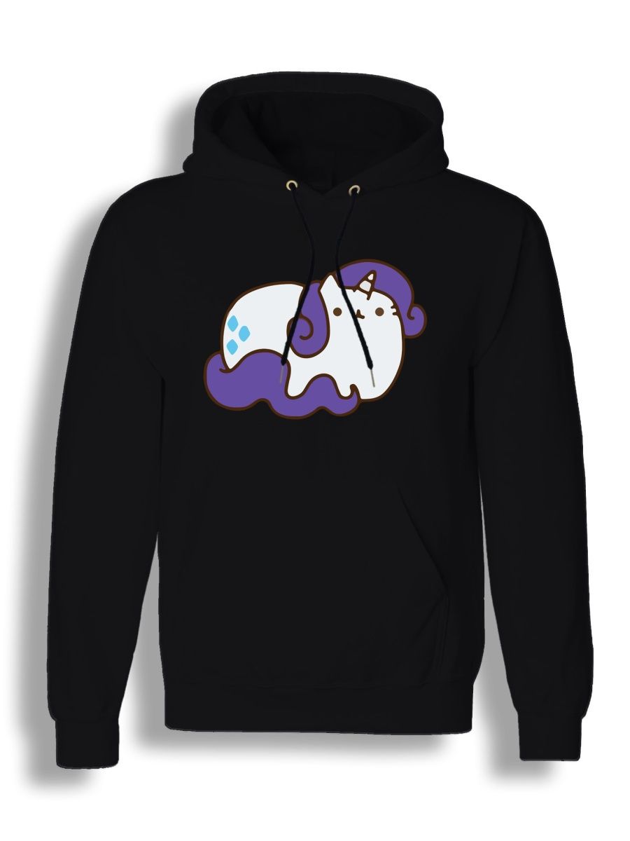 

Худи унисекс СувенирShop Кот Пушин/My Little Pony 5 черное 3XL, Черный, "Кот Пушин/My Little Pony" 5