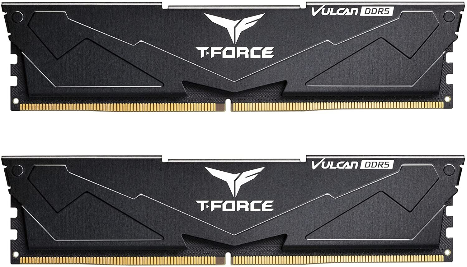 фото Оперативная память team group t-force vulcan (flbd564g5200hc40cdc01), ddr5 2x32gb, 5200mhz