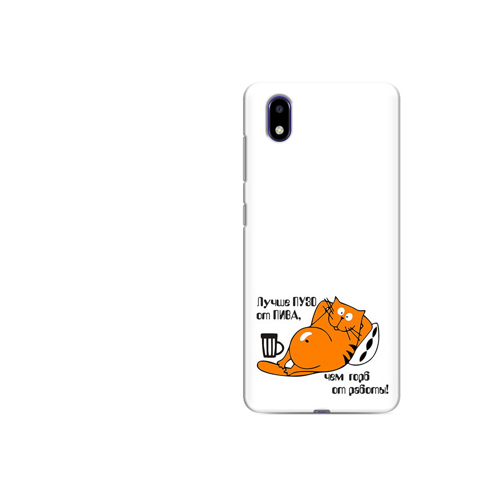 

Чехол MyPads Tocco для ZTE Blade A31 Lite лучше пузо (PT162823.461.449), Прозрачный, Tocco