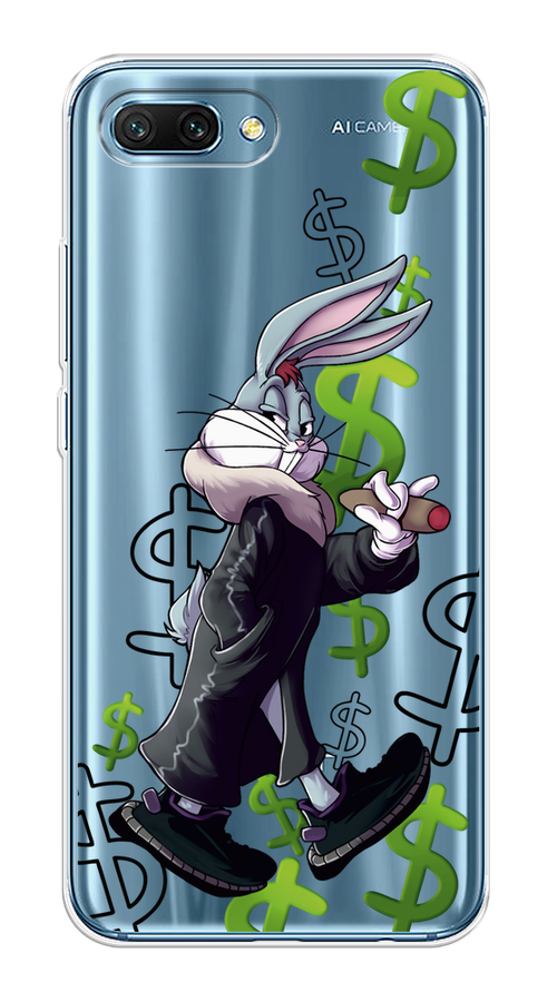 

Чехол на Honor 10 "Rich Bugs Bunny", Зеленый;черный;голубой, 65350-1
