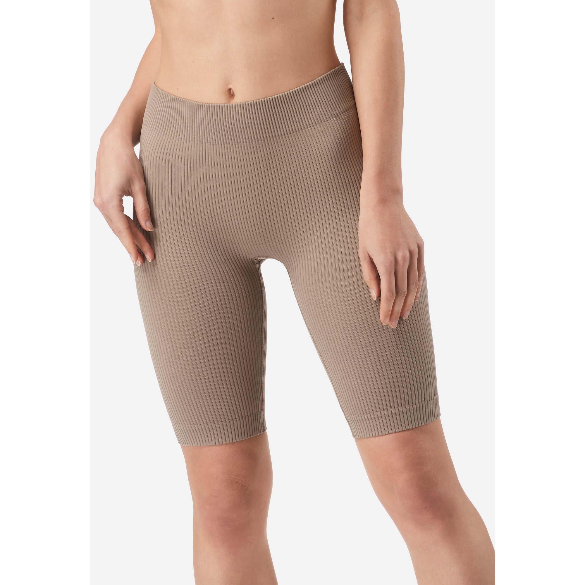 Шорты женские TEKSA WCS 001 коричневые M-L