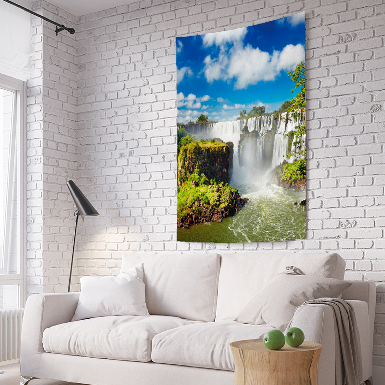 

Вертикальное фотопанно на стену JoyArty Чудо-водопад 150x200 см, Чудо-водопад