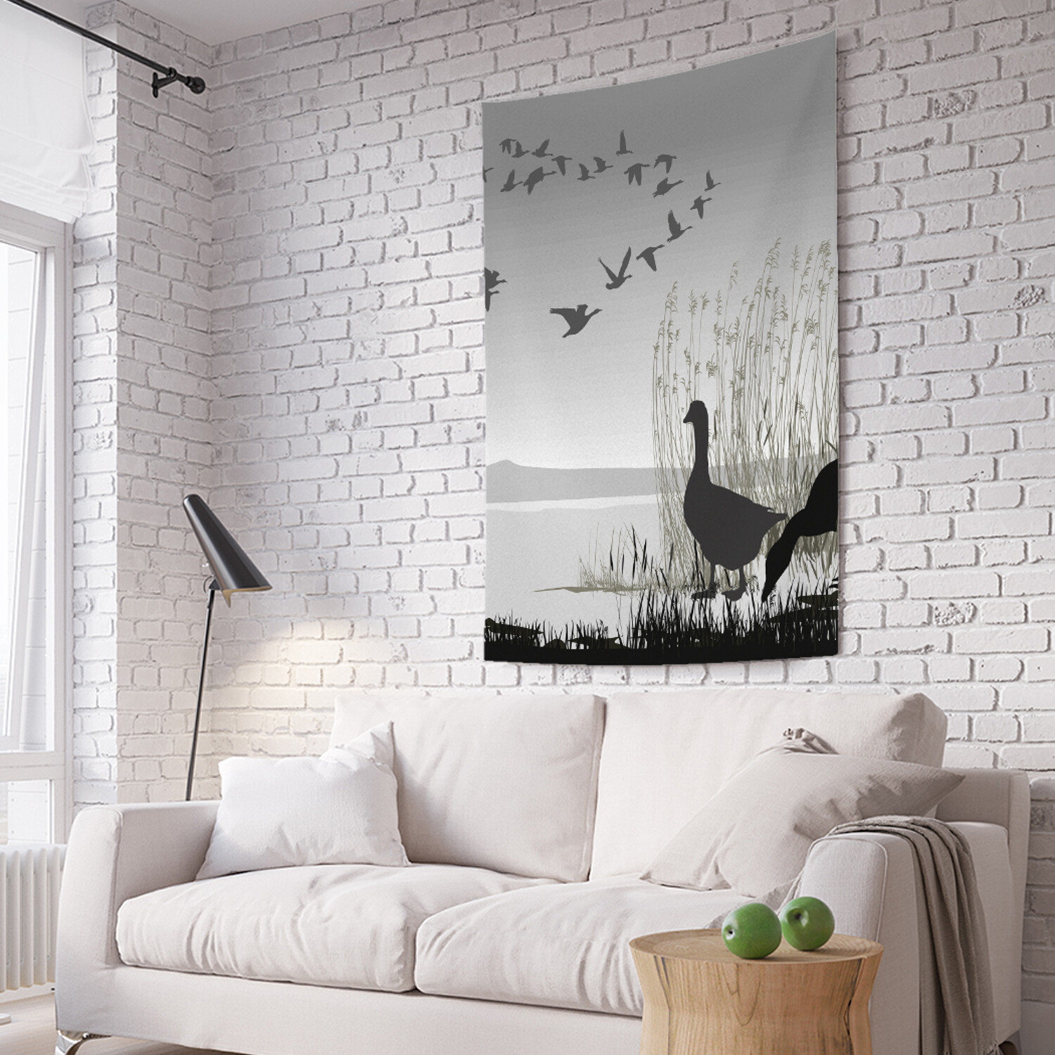 

Вертикальное фотопанно на стену JoyArty Летящие птицы 150x200 см, Летящие птицы