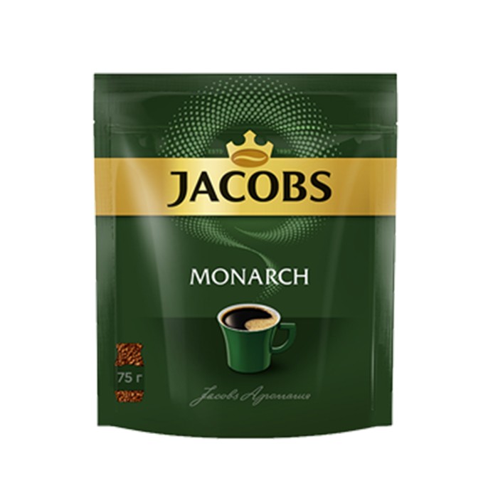 

Кофе раствориймый Jacobs монарх Intens 75 г