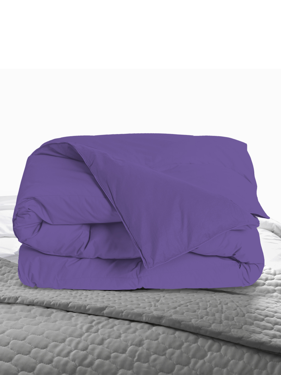 

Пододеяльник на молнии Uniqcute евро из поплина 200х215 CLEMATIS, Фиолетовый, Пододеяльник Серия UQ