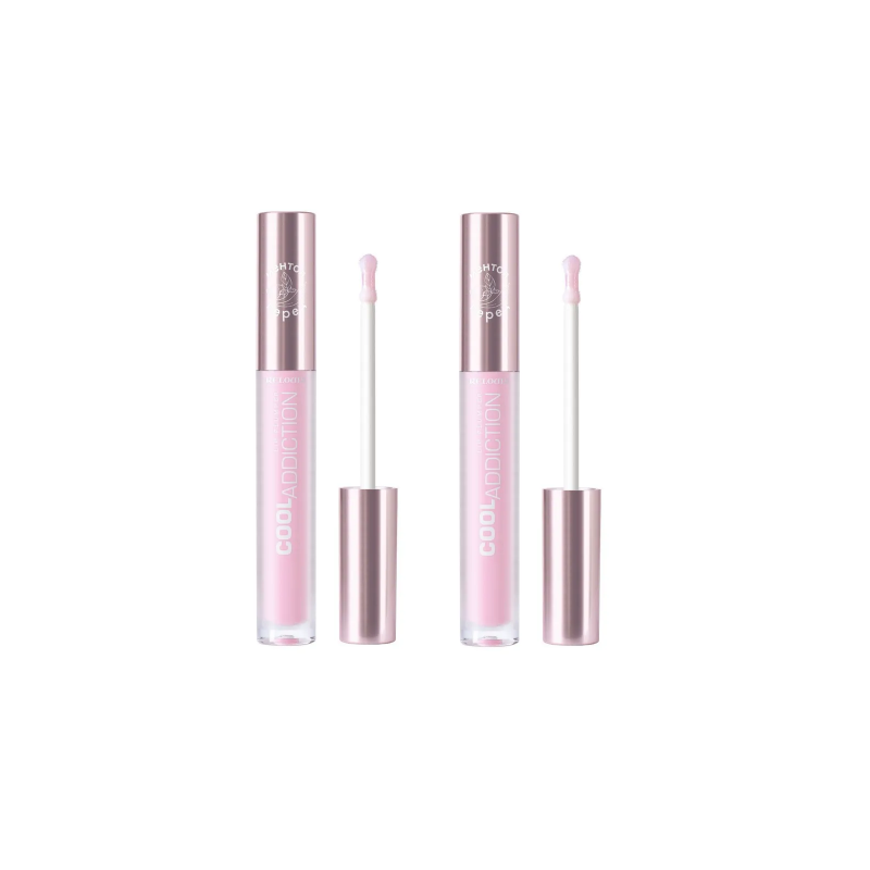 Плампер для губ Relouis Cool Addiction, тон 02 Clear Pink, 2 шт pink flash увлажняющий блеск для губ