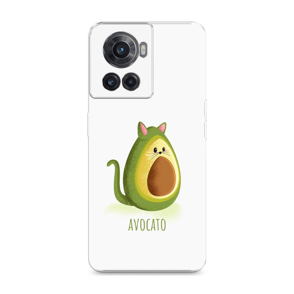 

Чехол Awog на OnePlus 10R / ВанПлас 10R "Avocato", Разноцветный, 152950-10