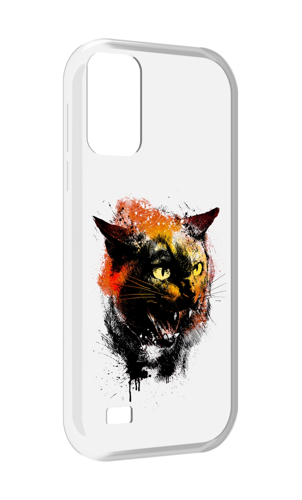 

Чехол MyPads сиамский кот для Oukitel C31, Прозрачный, Tocco