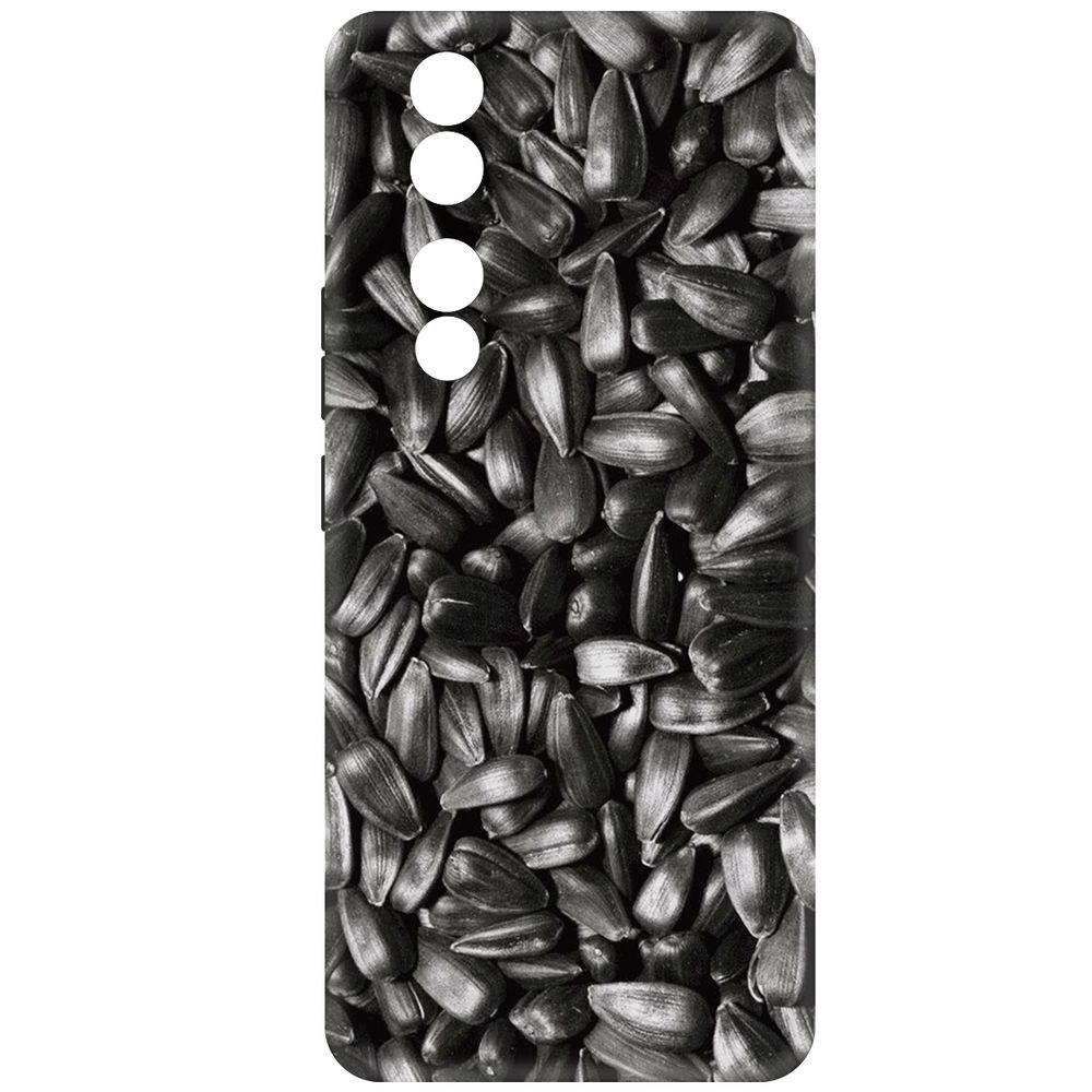 

Чехол-накладка Krutoff Soft Case Семечки для Honor 90 черный