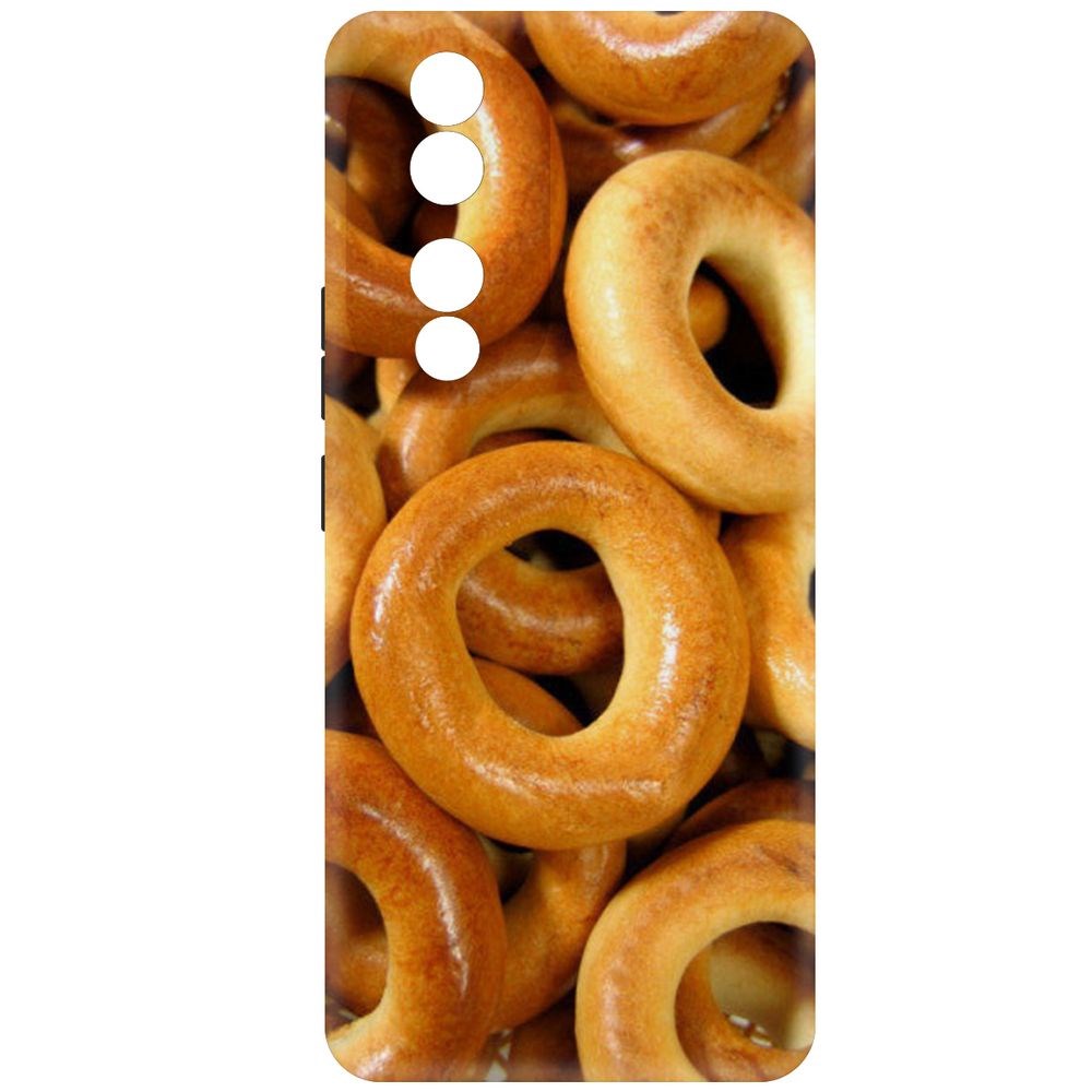 

Чехол-накладка Krutoff Soft Case Сушки для Honor 90 черный